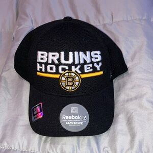 Reebok Bruins Hockey Black and Gold Cap
